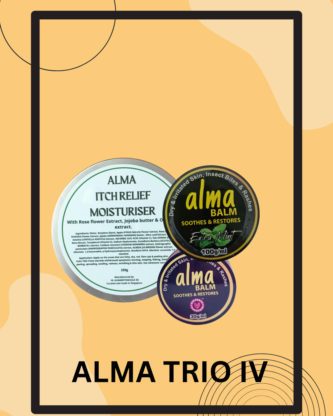 Eczema Relief Alma Extra Minty Balm 100g