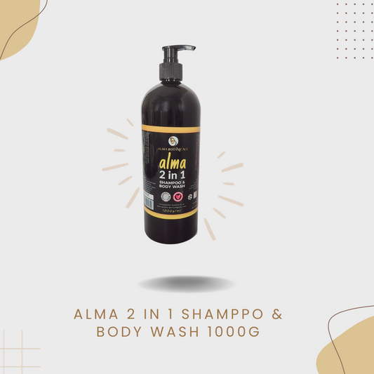 Alma 2 in 1 Shampoo & Body Wash 1L